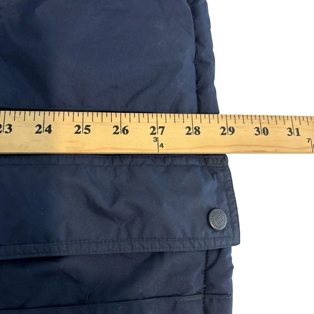 Columbia Insulated Ski Snowboard Jacket Youth Boys 18 20 Blue Zip Up Coat Parka